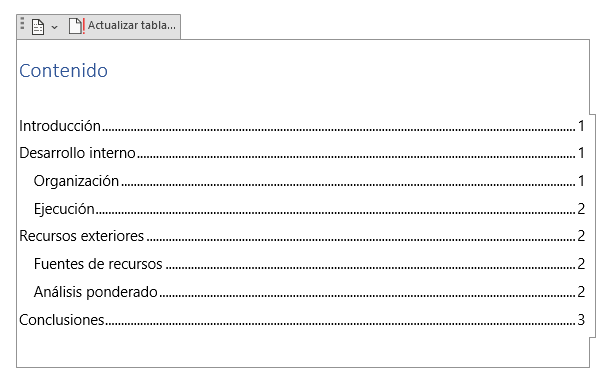 Como hacer un índice de un trabajo en 5 pasos - Empleosfaciles.com